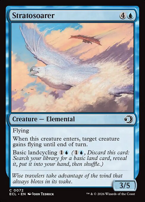 Stratosoarer Lorwyn Eclipsed Magic: The Gathering card image