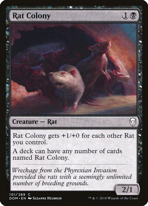 Rat Colony - Dominaria #101
