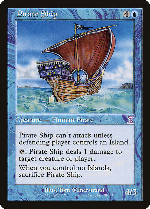 Pirate Ship - Time Spiral Timeshifted #28