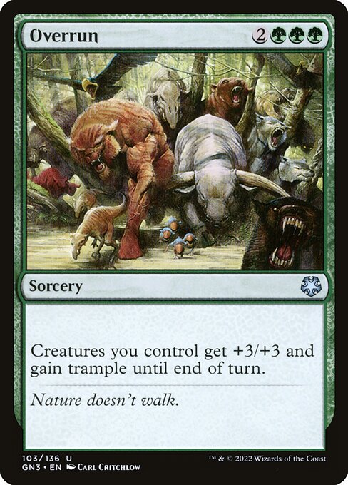Overrun Game Night: Free-for-All Magic: The Gathering card image