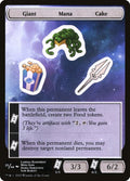 Giant Mana Cake - Unfinity Sticker Sheets #25 - Near Mint - Non-Foil