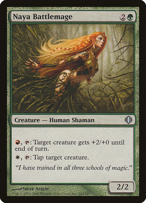 Naya Battlemage - Shards of Alara #142