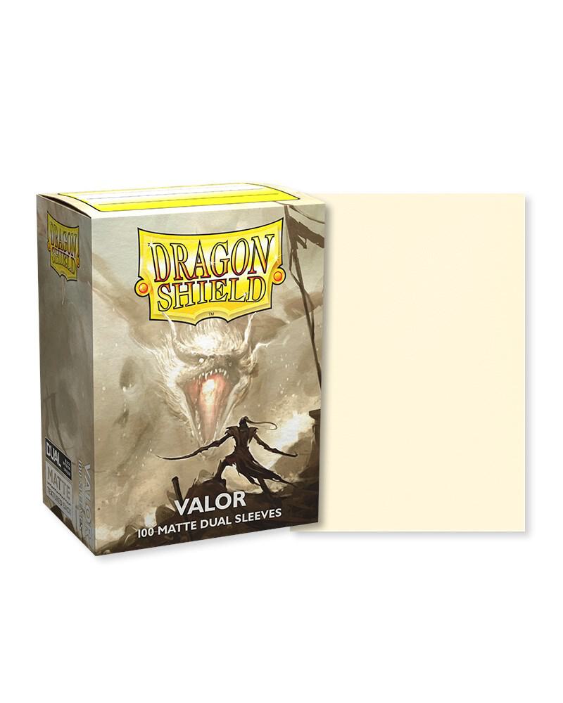 Dragon Shield Valor 100ct Matte Dual Sleeves
