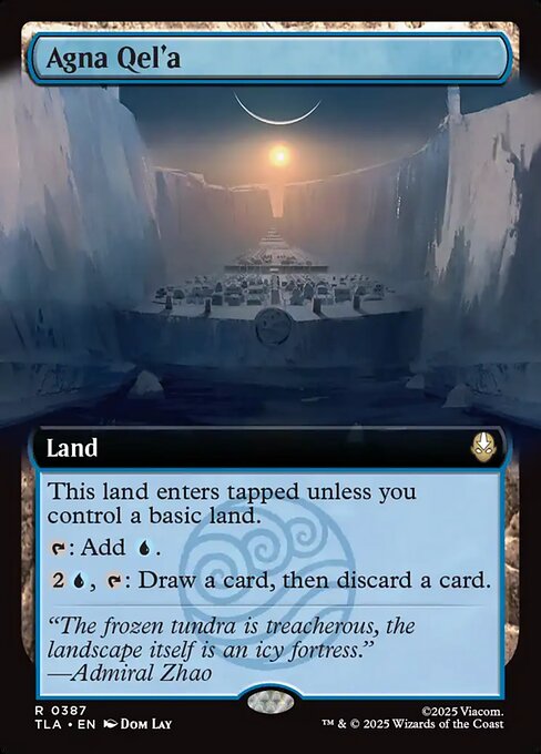 Agna Qel'a - Avatar: The Last Airbender #387 Magic: The Gathering card image