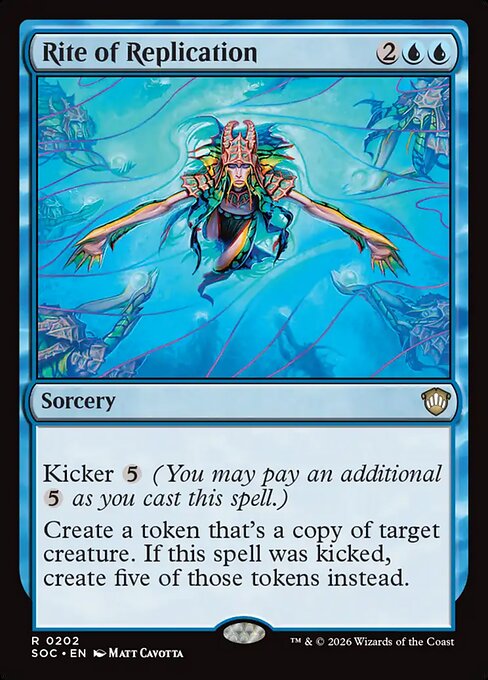 Rite of Replication - Secrets of Strixhaven Commander #202