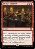 Disrupt Decorum - Commander Masters #215