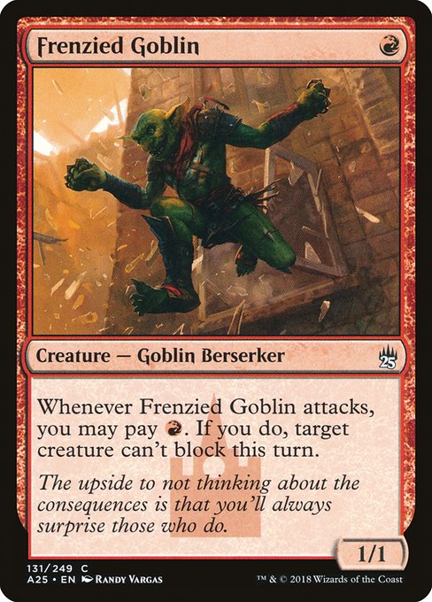 Frenzied Goblin - Masters 25 #131