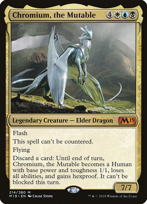 Chromium, the Mutable - Core Set 2019 #214