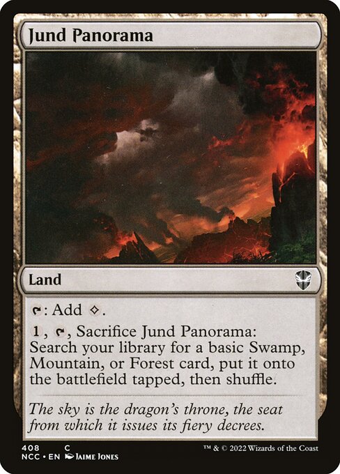 Jund Panorama - New Capenna Commander #408