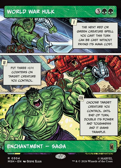 World War Hulk MSH 304