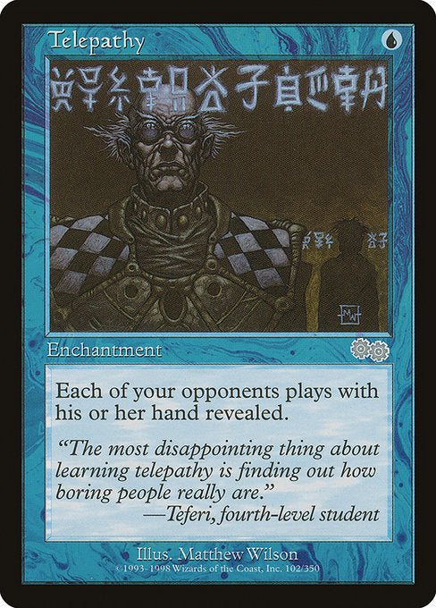 Telepathy - Urza's Saga #102