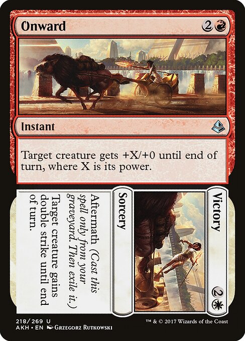Onward // Victory AKH 218