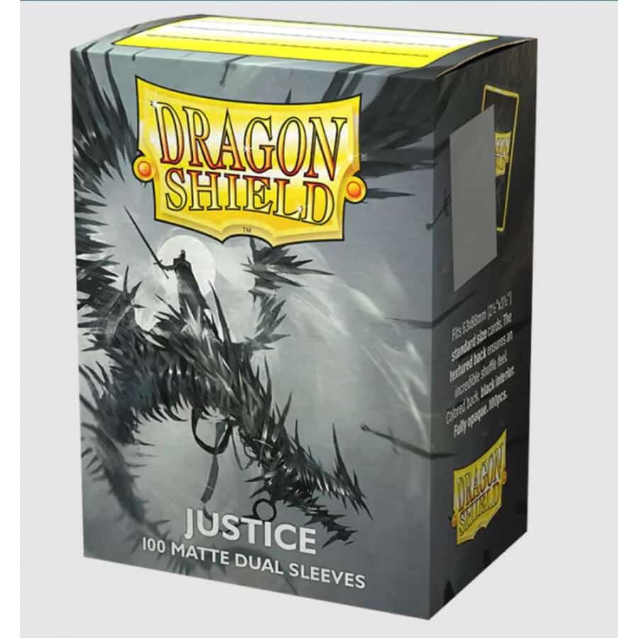 Dragon Shield Justice 100ct Matte Dual Sleeves