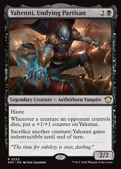 Yahenni, Undying Partisan - Secrets of Strixhaven Commander #232