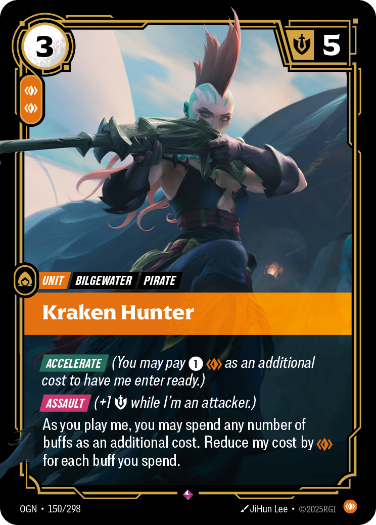 Kraken Hunter Riftbound card image