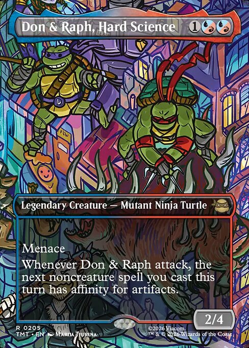 Don & Raph, Hard Science - Teenage Mutant Ninja Turtles #205