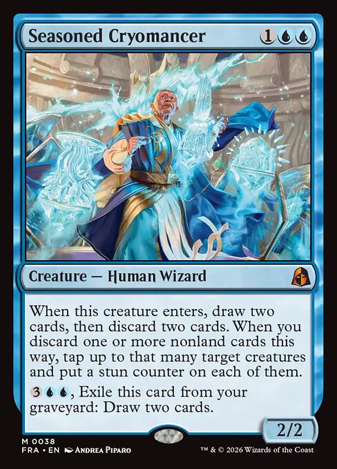 Seasoned Cryomancer - Reality Fracture - Foil