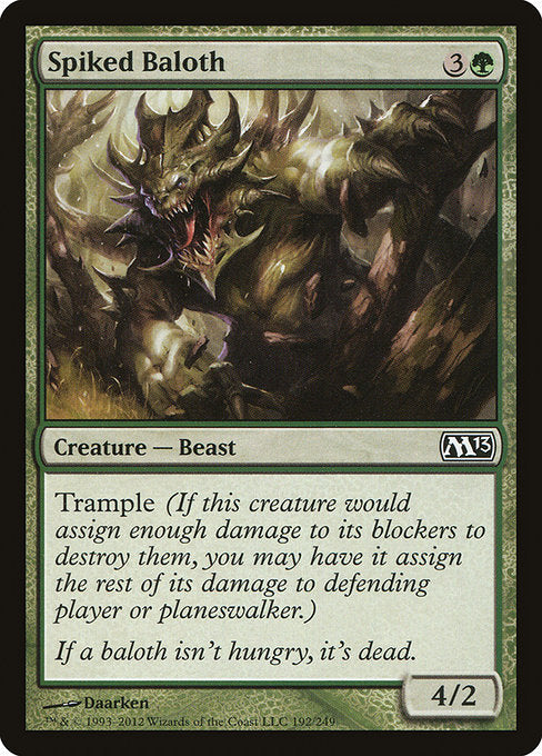 Spiked Baloth - Magic 2013 #192