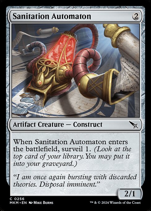 Sanitation Automaton Murders at Karlov Manor Magic: The Gathering card image