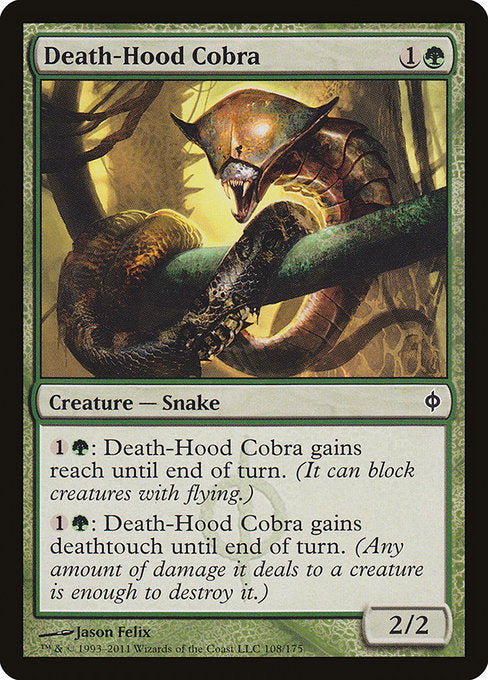 Death-Hood Cobra - New Phyrexia #108