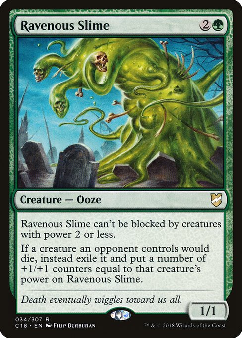 Ravenous Slime - Commander 2018 #34