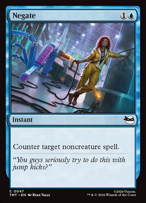 Negate Teenage Mutant Ninja Turtles Magic: The Gathering card image