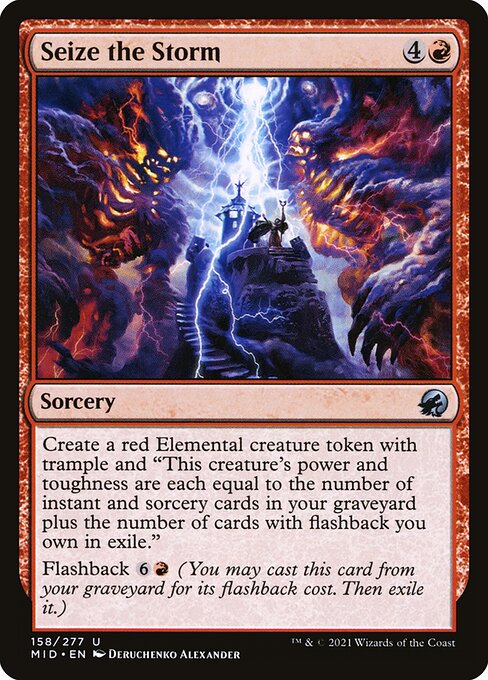 Seize the Storm - Innistrad: Midnight Hunt #158