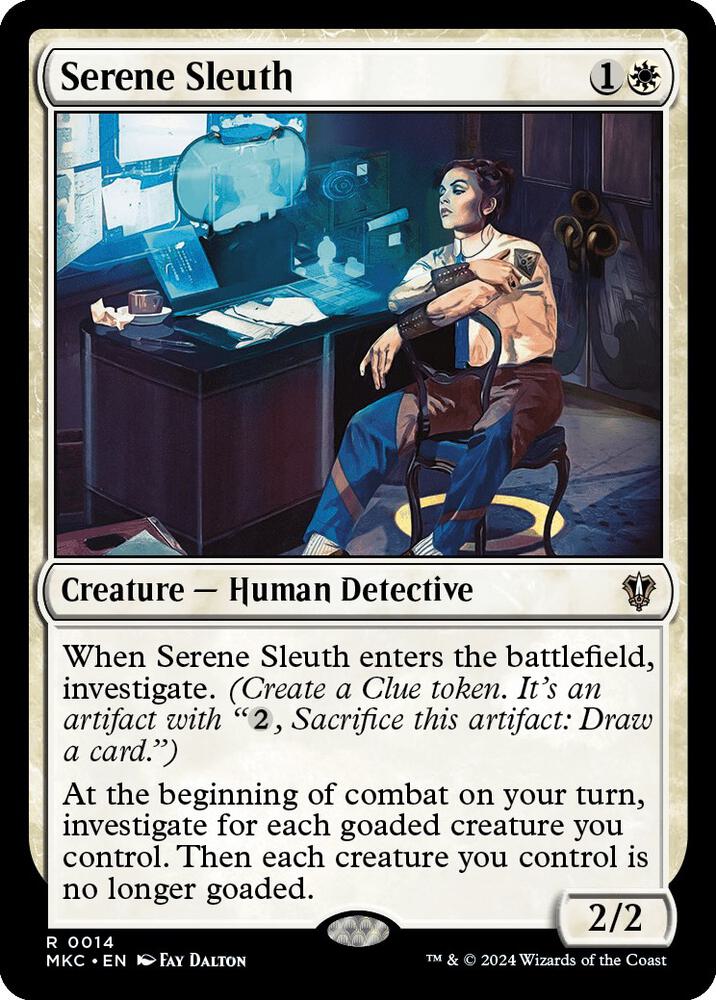 Serene Sleuth # 14