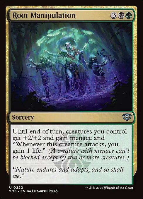 Root Manipulation Secrets of Strixhaven Magic: The Gathering card image
