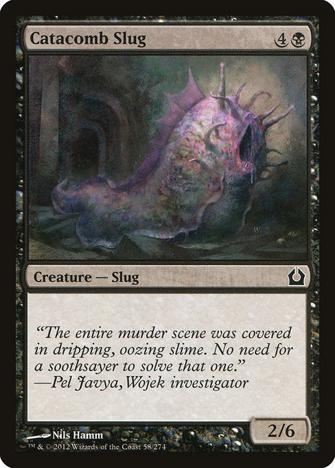 Catacomb Slug - Return to Ravnica #58 Magic: The Gathering card image