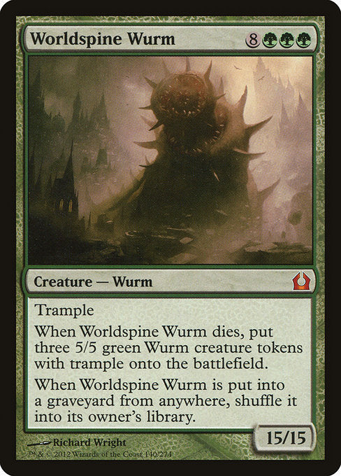 Worldspine Wurm - Return to Ravnica #140