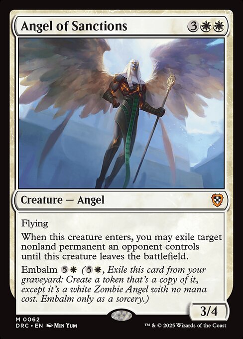 Angel of Sanctions - Aetherdrift Commander #62