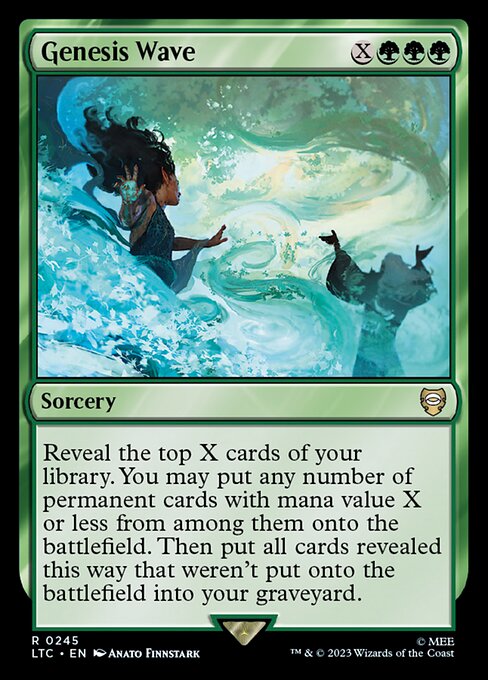 Genesis Wave Tales of Middle-earth Commander Magic: The Gathering card image