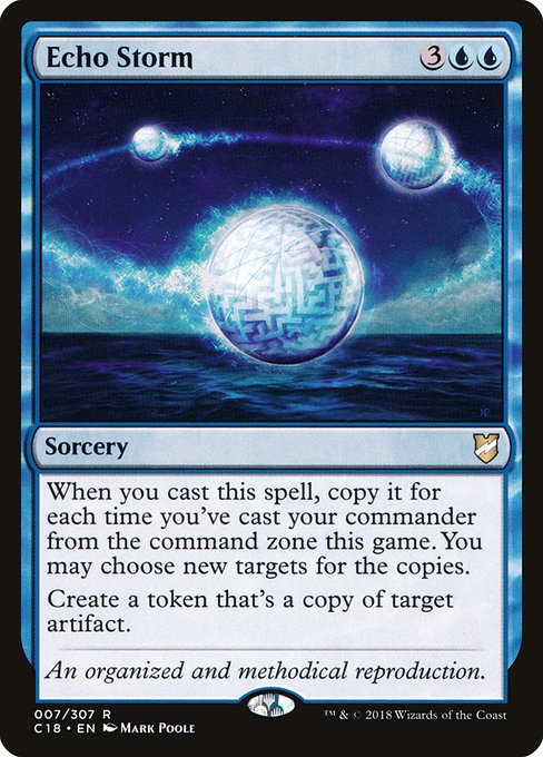 Echo Storm - Commander 2018 #7