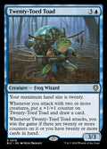 Twenty-Toed Toad - Bloomburrow Commander #16