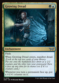 Growing Dread Duskmourn: House of Horror Magic: The Gathering card image