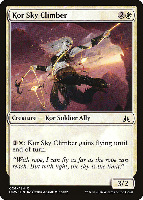 Kor Sky Climber - Oath of the Gatewatch #24