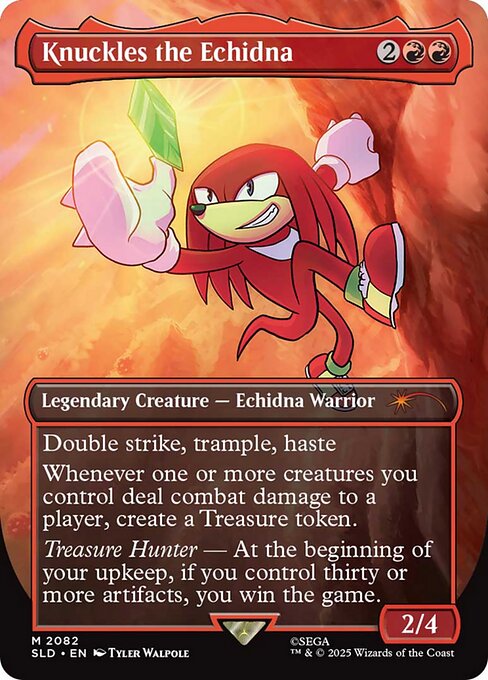 Knuckles the Echidna - Secret Lair Drop #2082