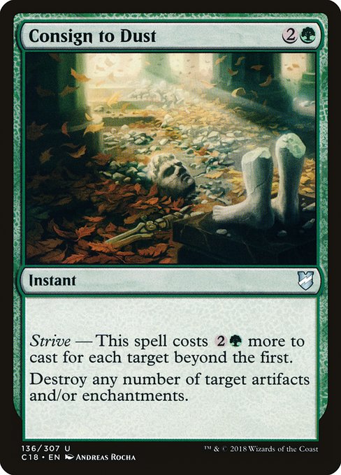 Consign to Dust - Commander 2018 #136