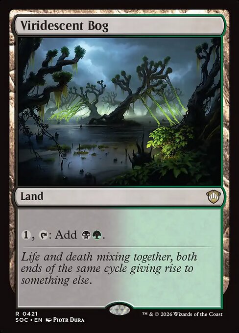 Viridescent Bog - Secrets of Strixhaven Commander #421