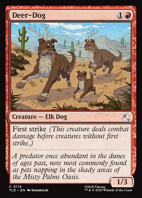 Deer-Dog - Avatar: The Last Airbender Eternal #114 Magic: The Gathering card image
