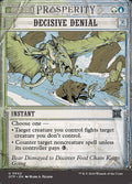 Decisive Denial - Breaking News #42 Magic: The Gathering card image