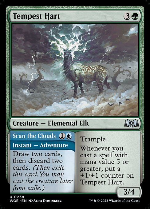 Tempest Hart // Scan the Clouds - Wilds of Eldraine #238