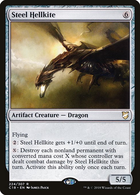 Steel Hellkite - Commander 2018 #224