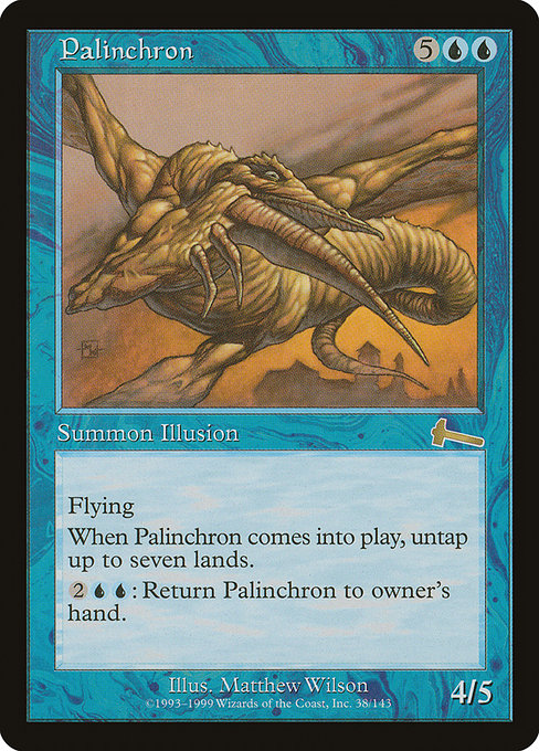 Palinchron - Urza's Legacy #38 Magic: The Gathering card image