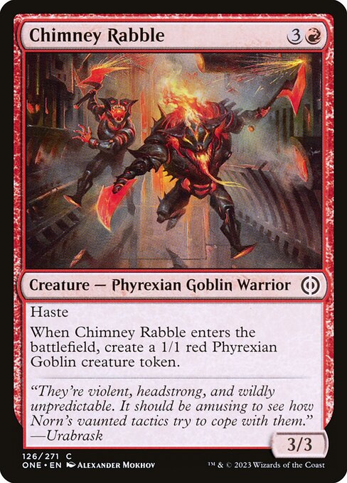 Chimney Rabble - Phyrexia: All Will Be One #126