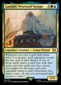 Gandalf, Westward Voyager Tales of Middle-earth Commander Magic: The Gathering card image