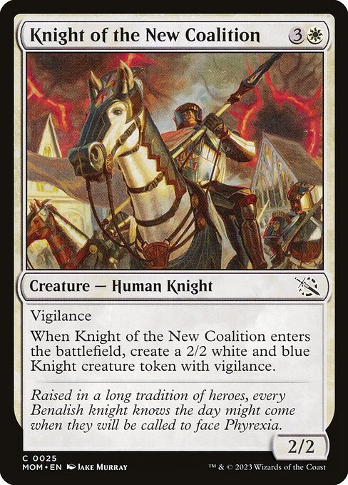 Knight of the New Coalition - March of the Machine #25