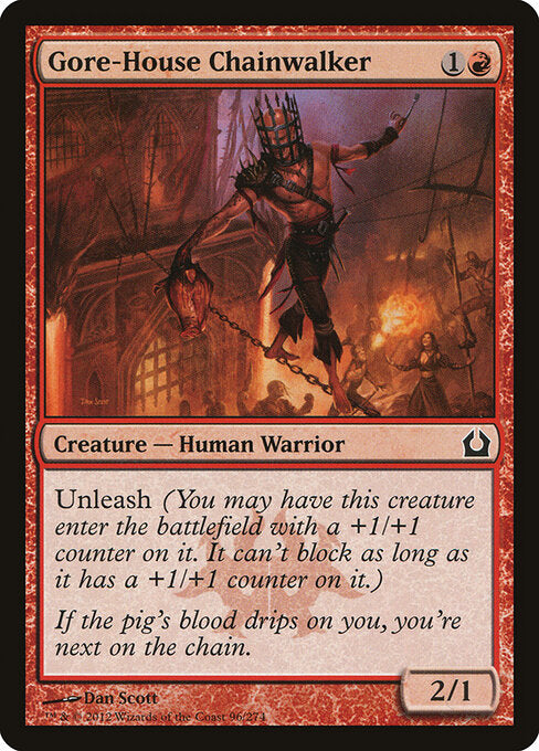 Gore-House Chainwalker Return to Ravnica Magic: The Gathering card image