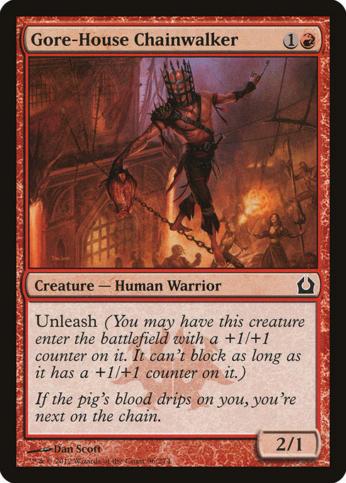 Gore-House Chainwalker - Return to Ravnica #96 Magic: The Gathering card image